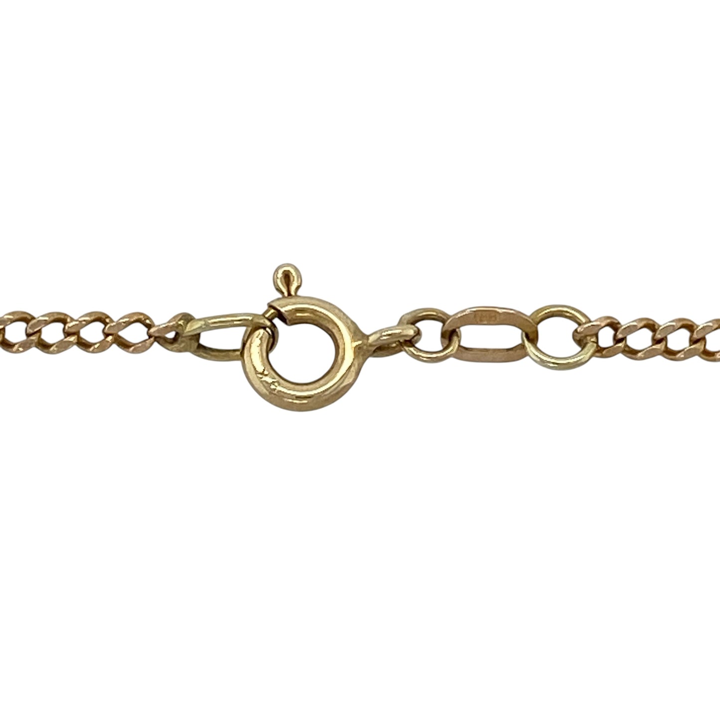 Add timeless style to your jewellery collection with this pre-owned 9ct yellow gold curb chain, featuring classic 2mm curb links that offer a versatile and elegant look for everyday wear or showcasing your favourite pendant.

Design: The chain features traditional 2mm curb links with a smooth polished finish, creating a sleek and timeless appearance. Measuring 20 inches in length, it offers a longer profile that can be worn alone or layered with other necklaces.