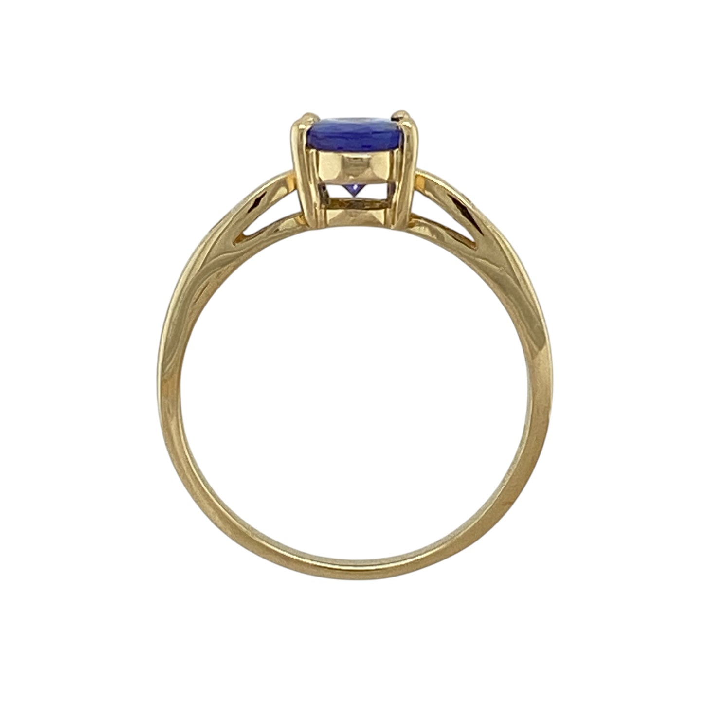 18ct Gold Diamond & Tanzanite Ring