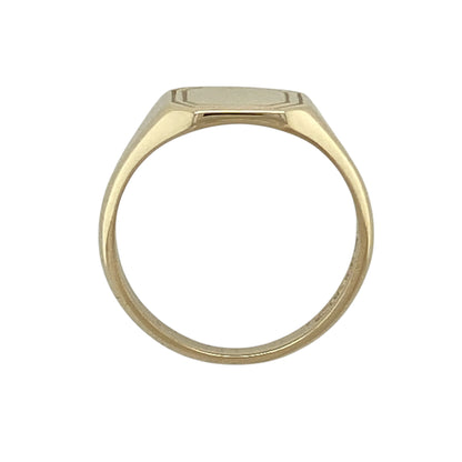 9ct Gold Square SIgnet Ring