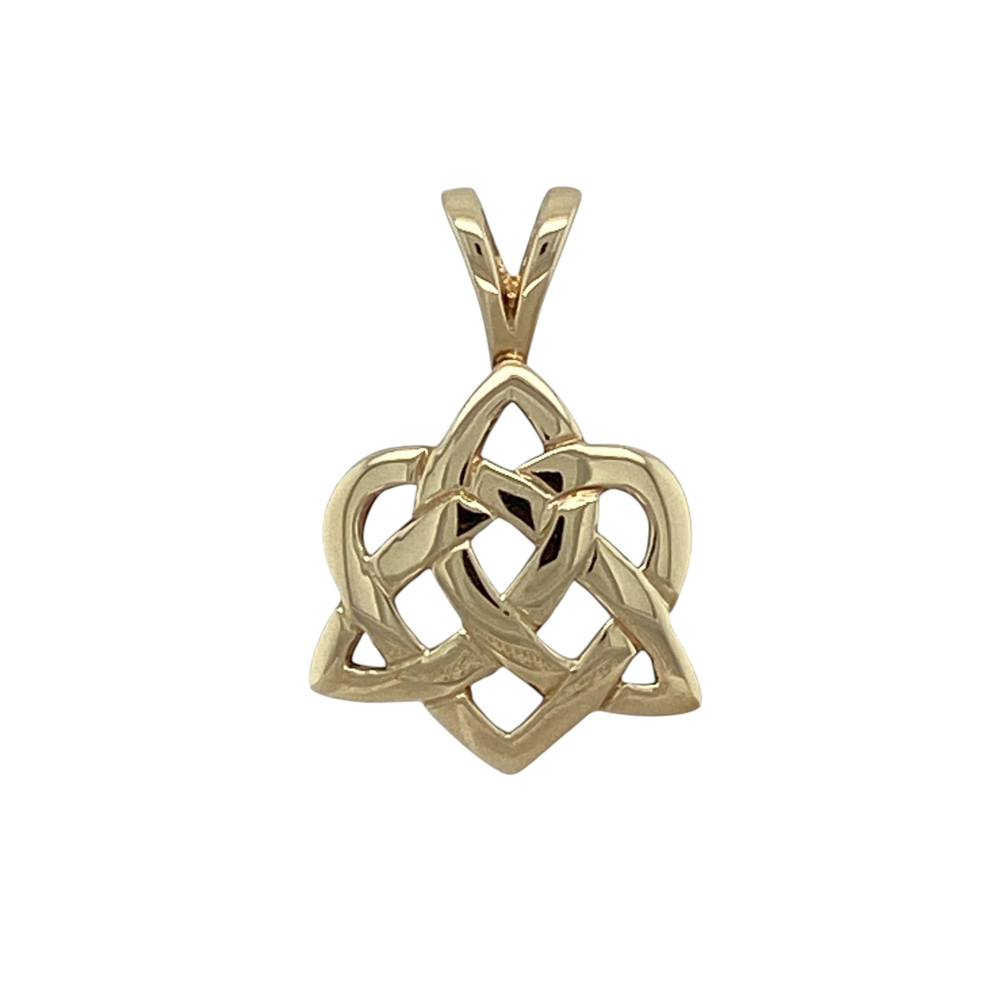 9ct Gold Celtic Knot Pendant