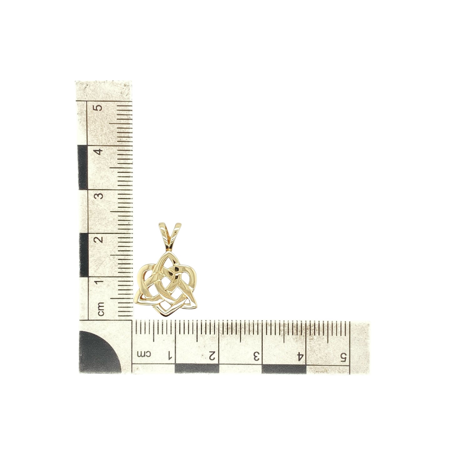 9ct Gold Celtic Knot Pendant