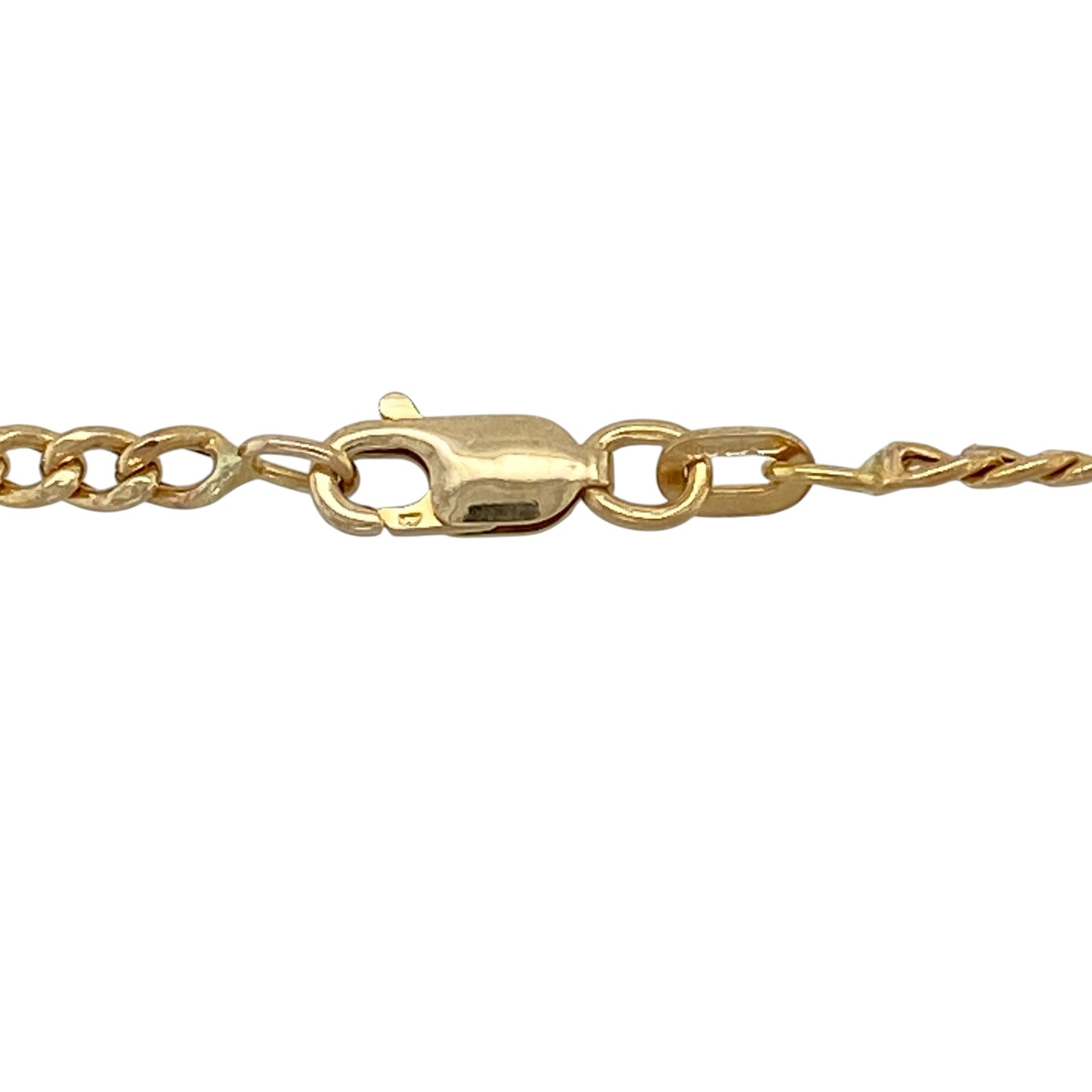 9ct Gold Plain Large Cross 22" Necklace