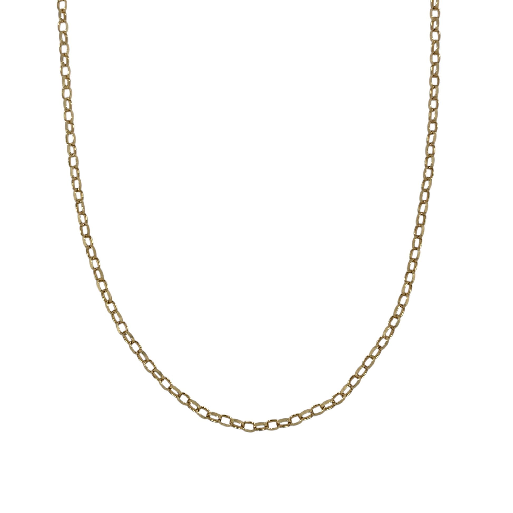 9ct Gold 18" Belcher Chain