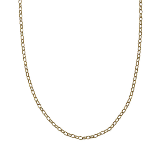 9ct Gold 18" Belcher Chain