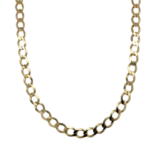 9ct Gold 20" Curb Chain