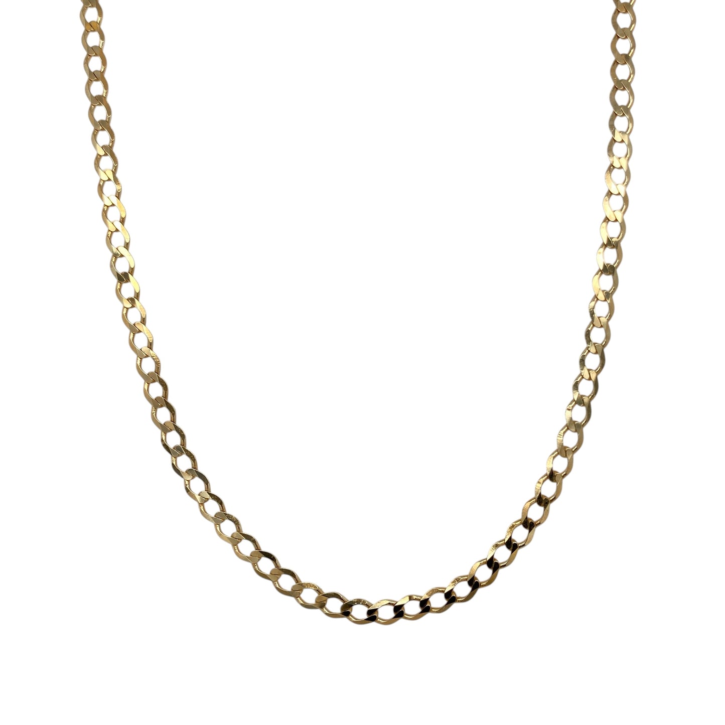 9ct Gold 24" Curb Chain