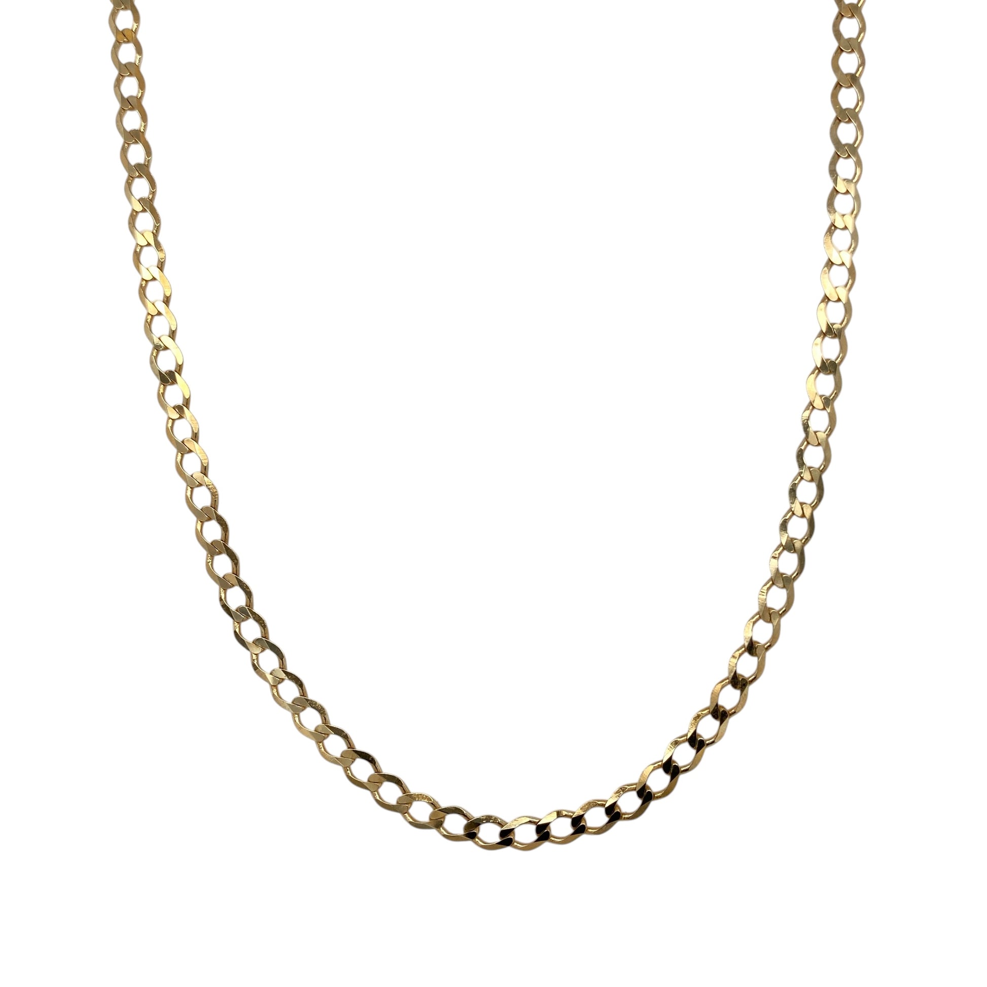 9ct Gold 24" Curb Chain