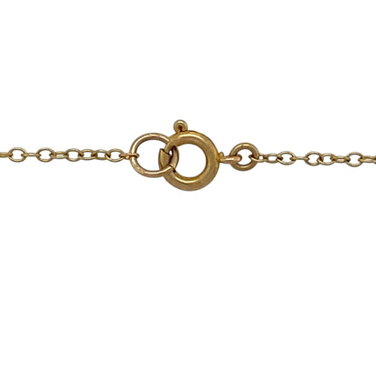9ct Gold & Pearl 18" Necklace