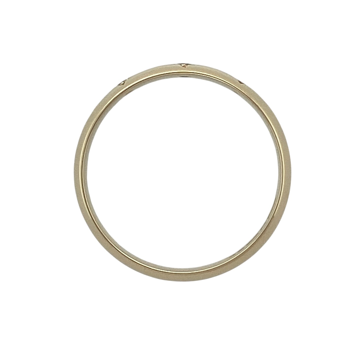 9ct Gold & Diamond Trilogy Band Ring