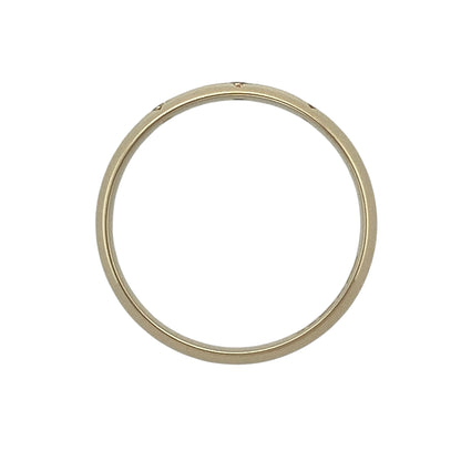 9ct Gold & Diamond Trilogy Band Ring