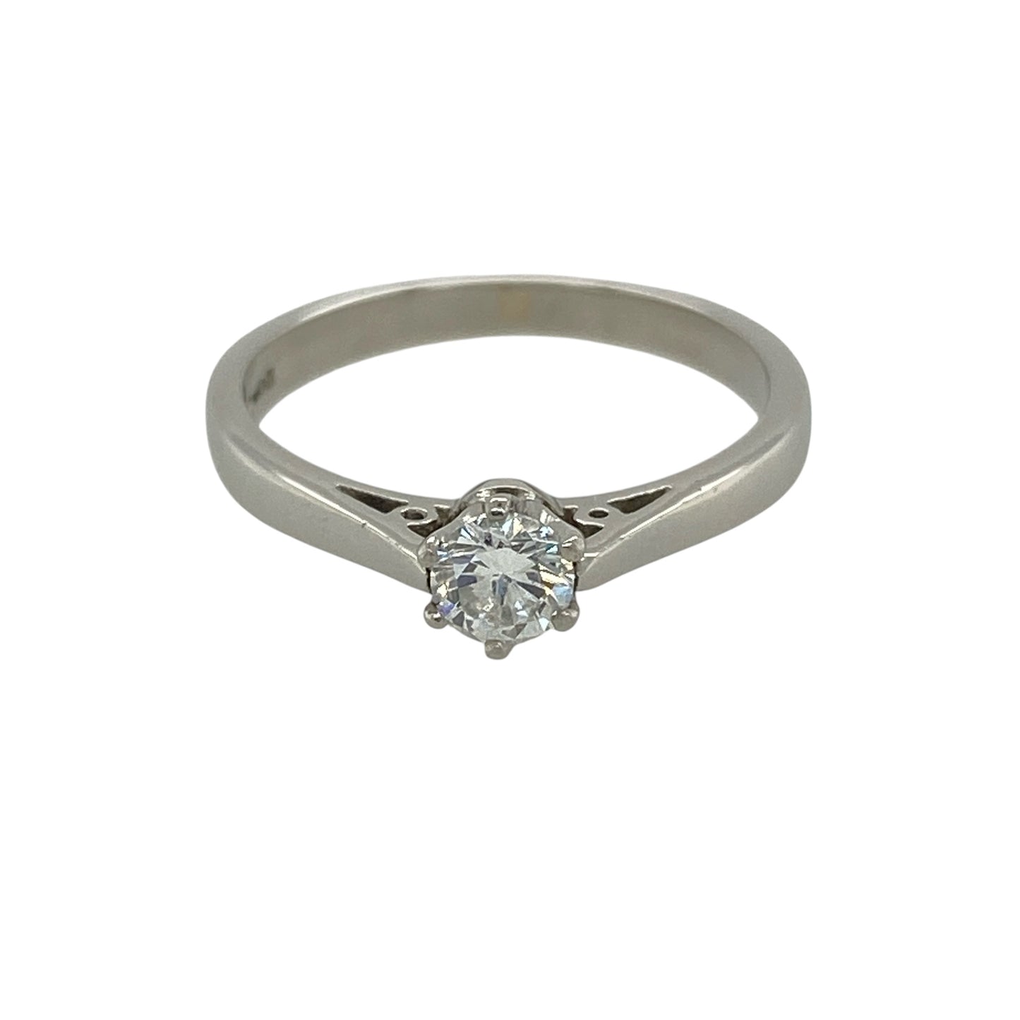 Platinum & Diamond Solitaire Ring
