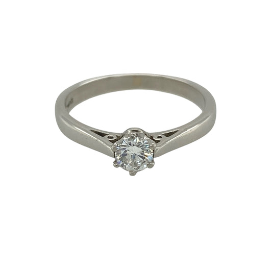 Platinum & Diamond Solitaire Ring