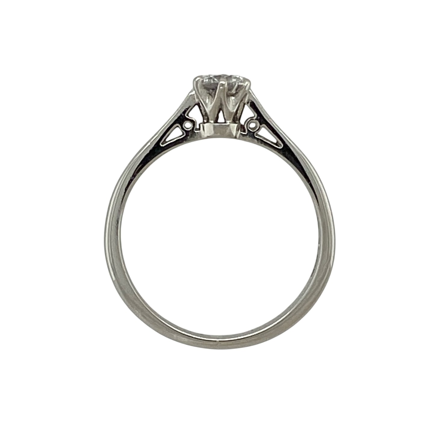 Platinum & Diamond Solitaire Ring