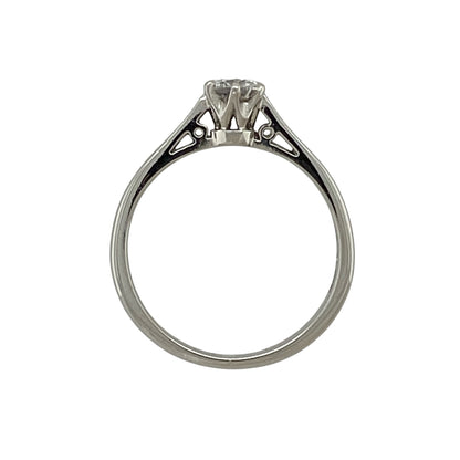 Platinum & Diamond Solitaire Ring