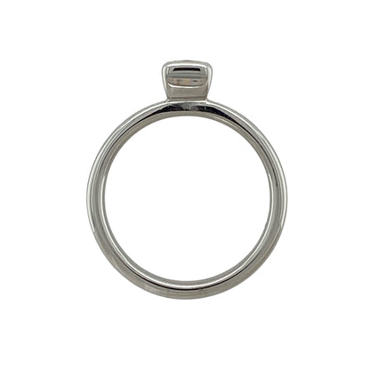 9ct White Gold & Diamond Solitaire Ring