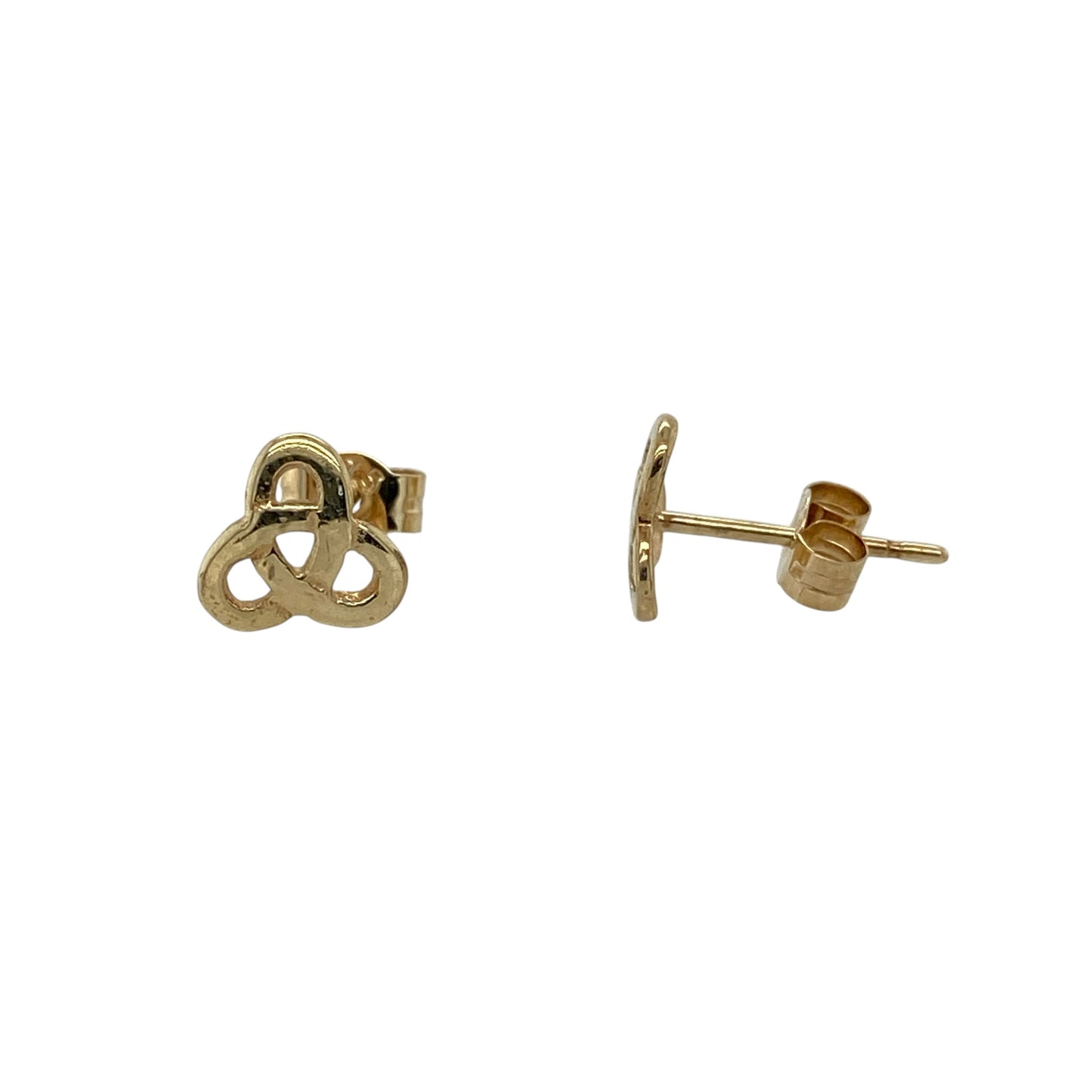 9ct Gold Celtic Knot Stud Earrings