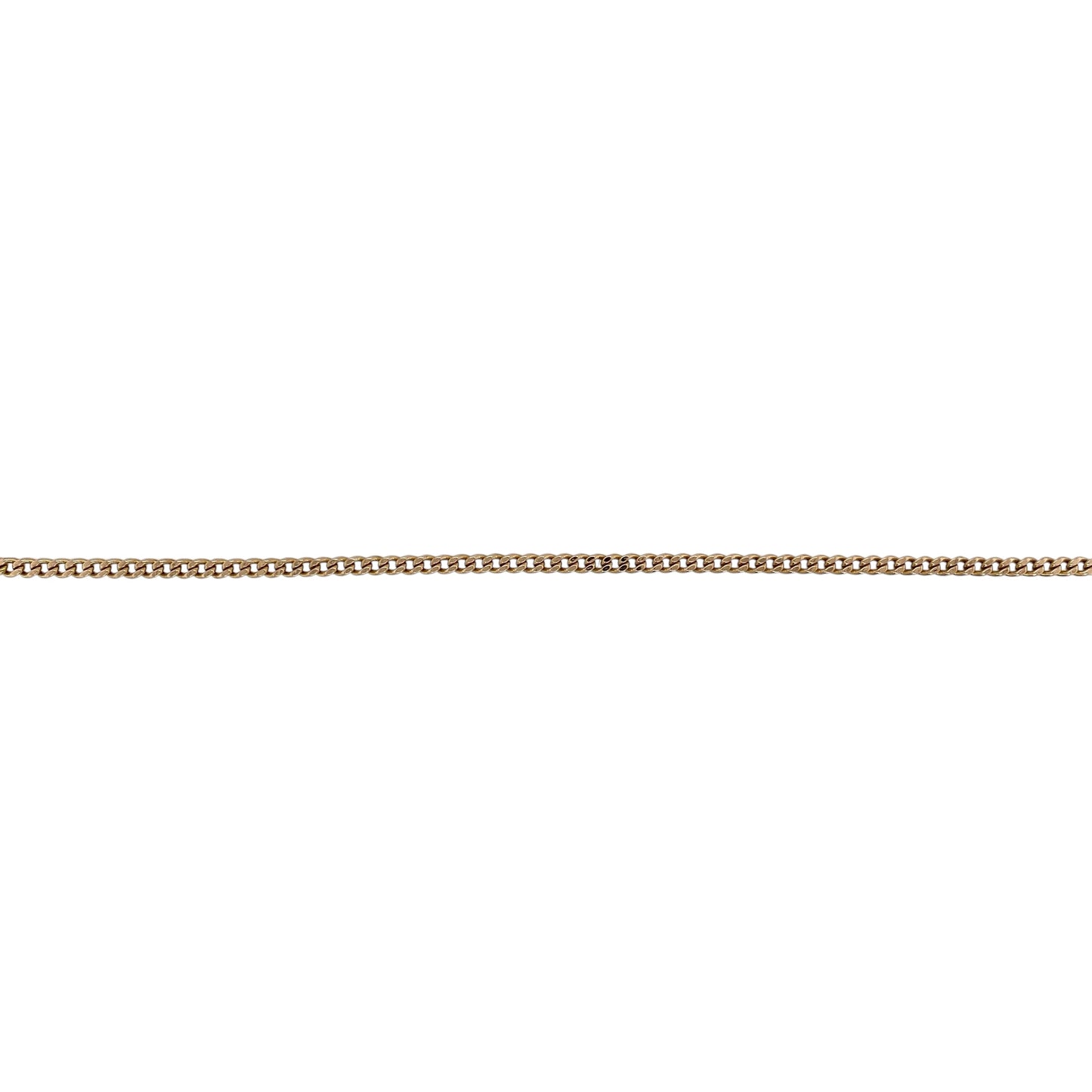 9ct Gold 18" Curb Chain