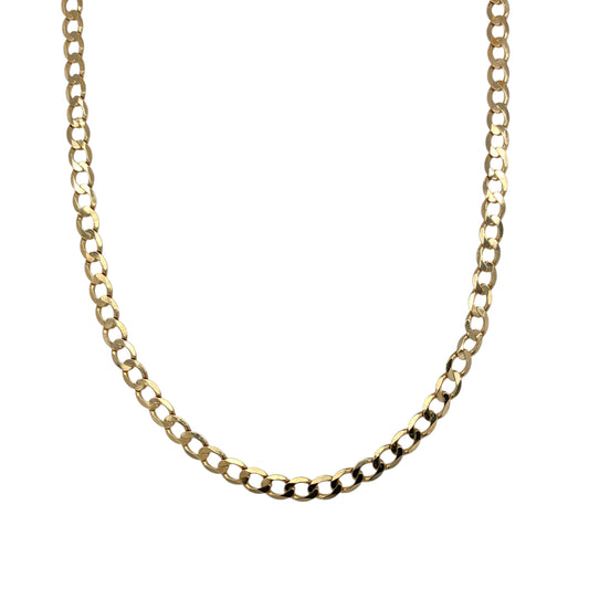 9ct Gold 20" Curb Chain