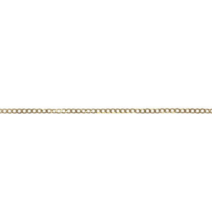 9ct Gold 20" Curb Chain