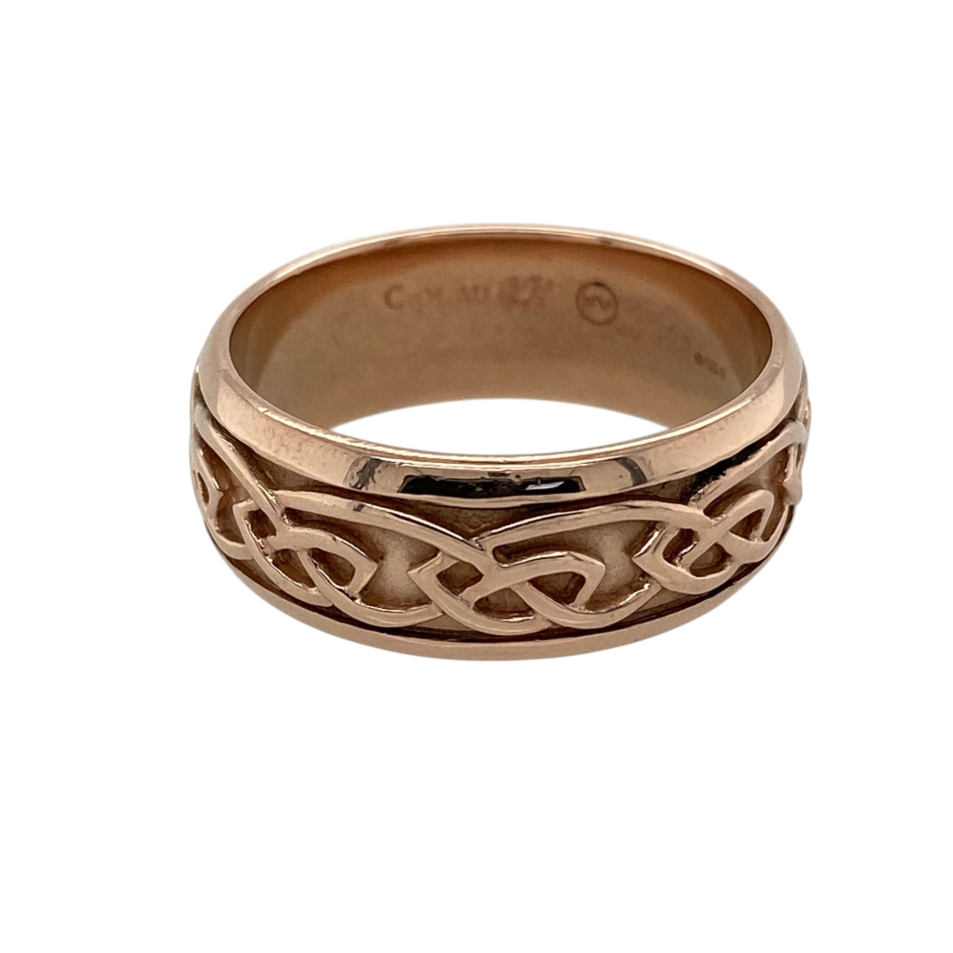 9ct Gold Clogau Annwyl Celtic Knot Band Ring
