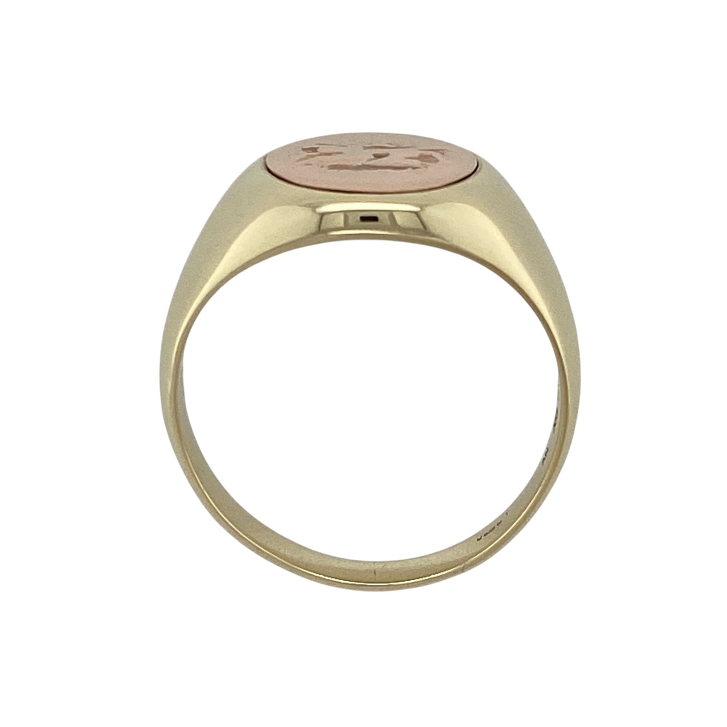 9ct Gold Clogau Welsh Dragon Oval Signet Ring