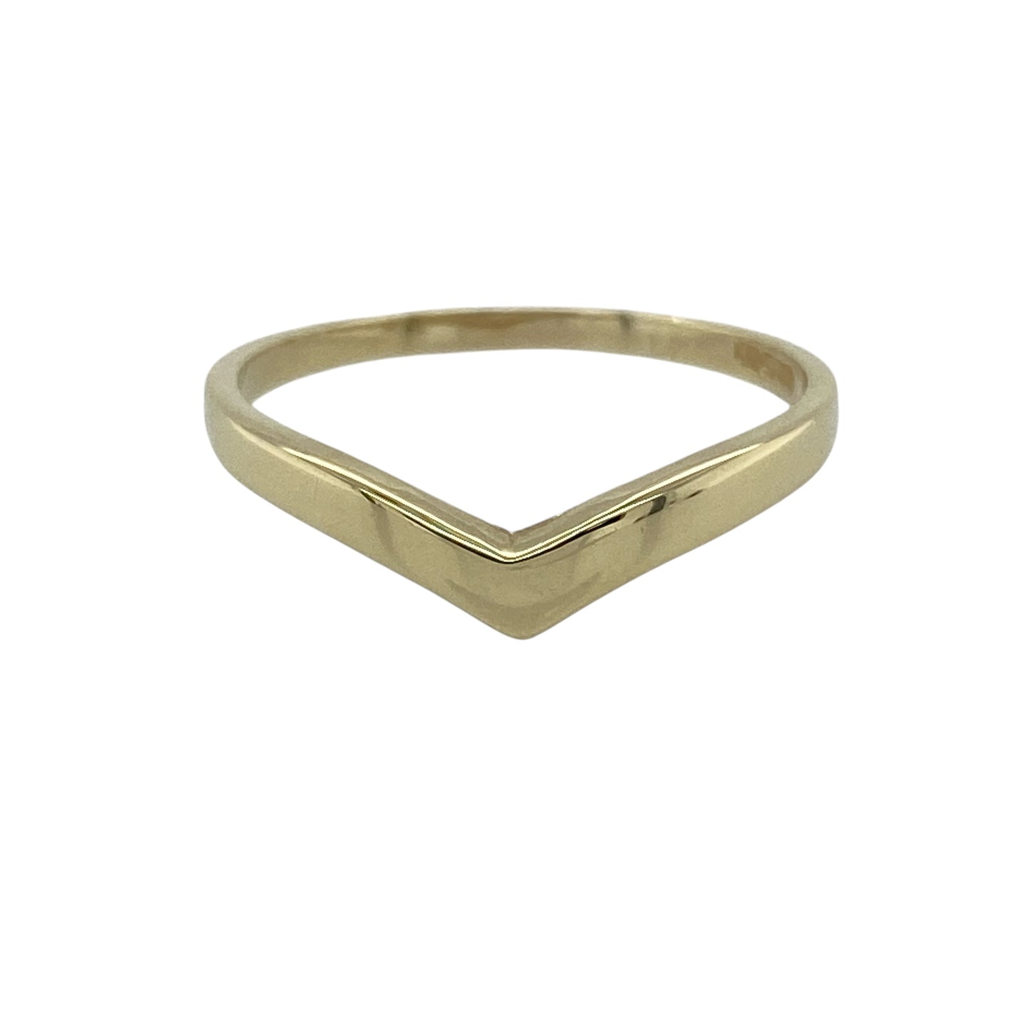 9ct Gold Wishbone Ring