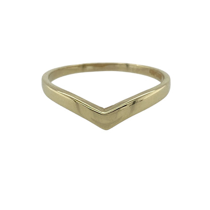 9ct Gold Wishbone Ring