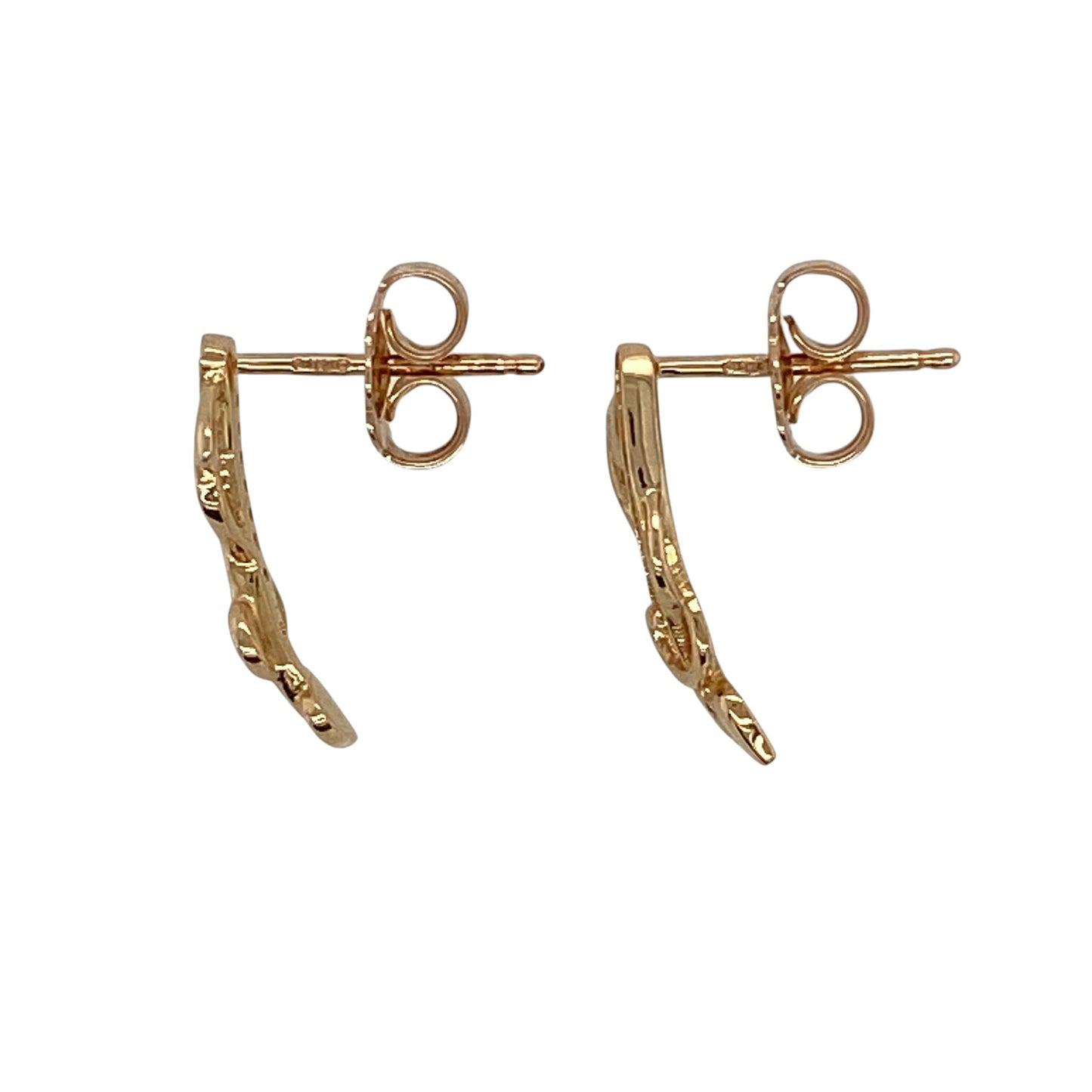 18ct Gold & Diamond Clogau Vine of Life Stud Earrings