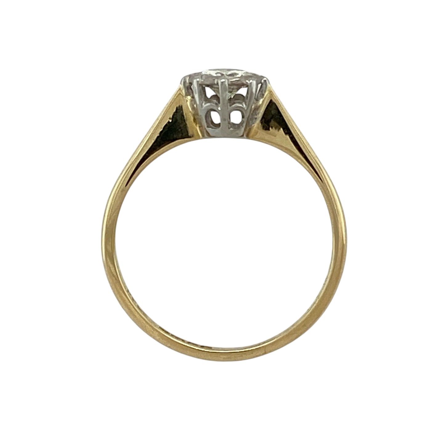 18ct Gold & Diamond Solitaire Ring