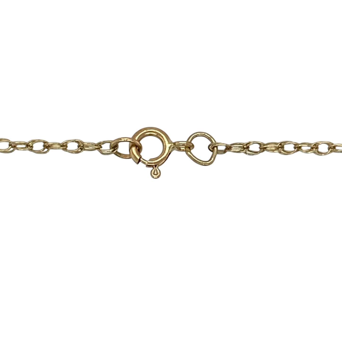9ct Gold & Diamond Patterned Heart Locket 18" Necklace