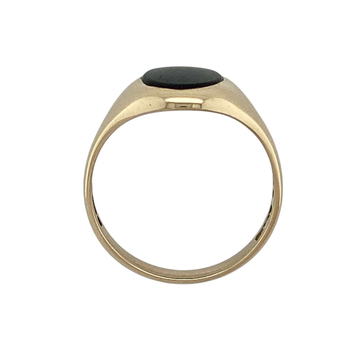 9ct Gold & Onyx Oval Signet Ring