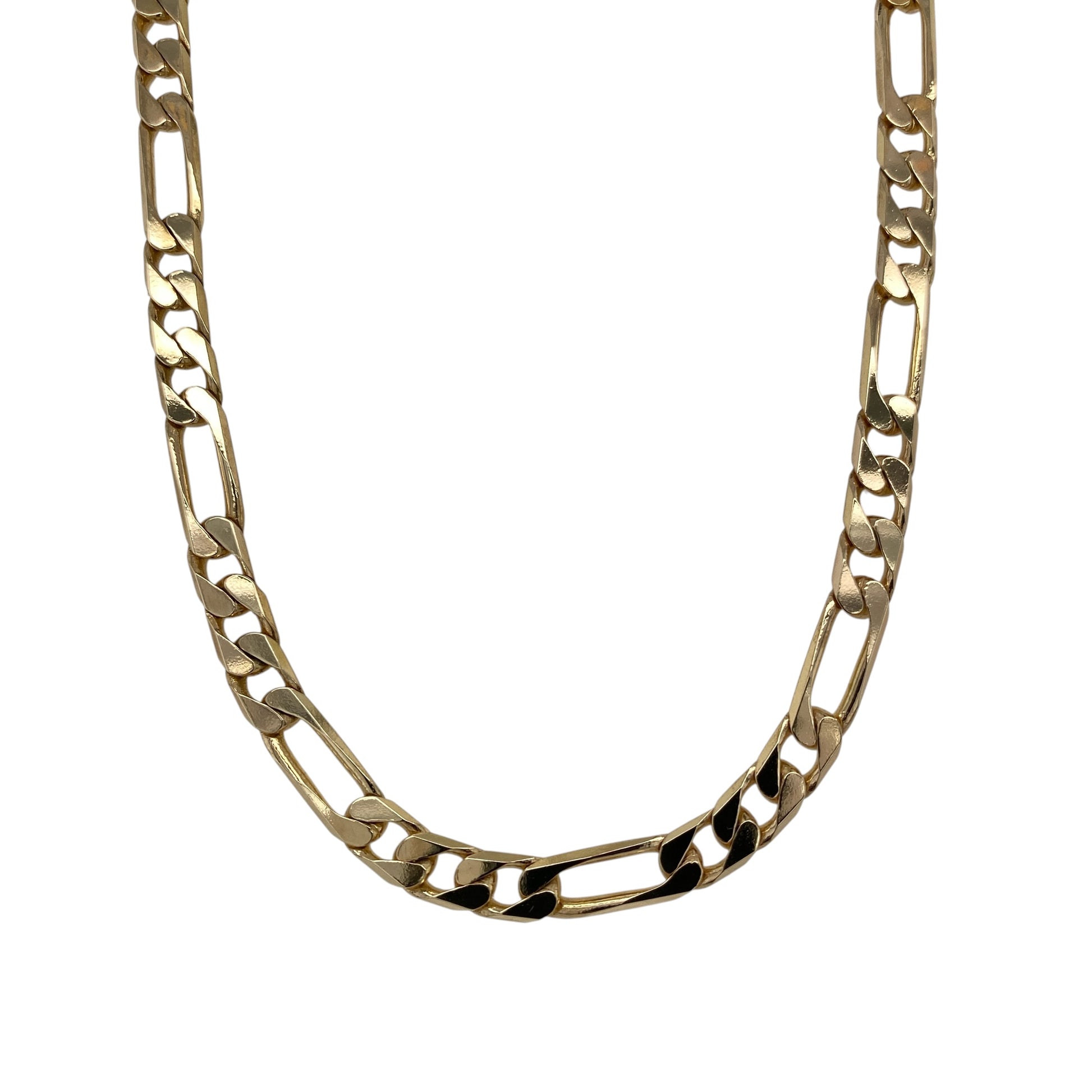 9ct Gold 18" Figaro Chain