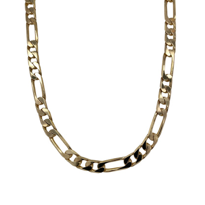 9ct Gold 18" Figaro Chain