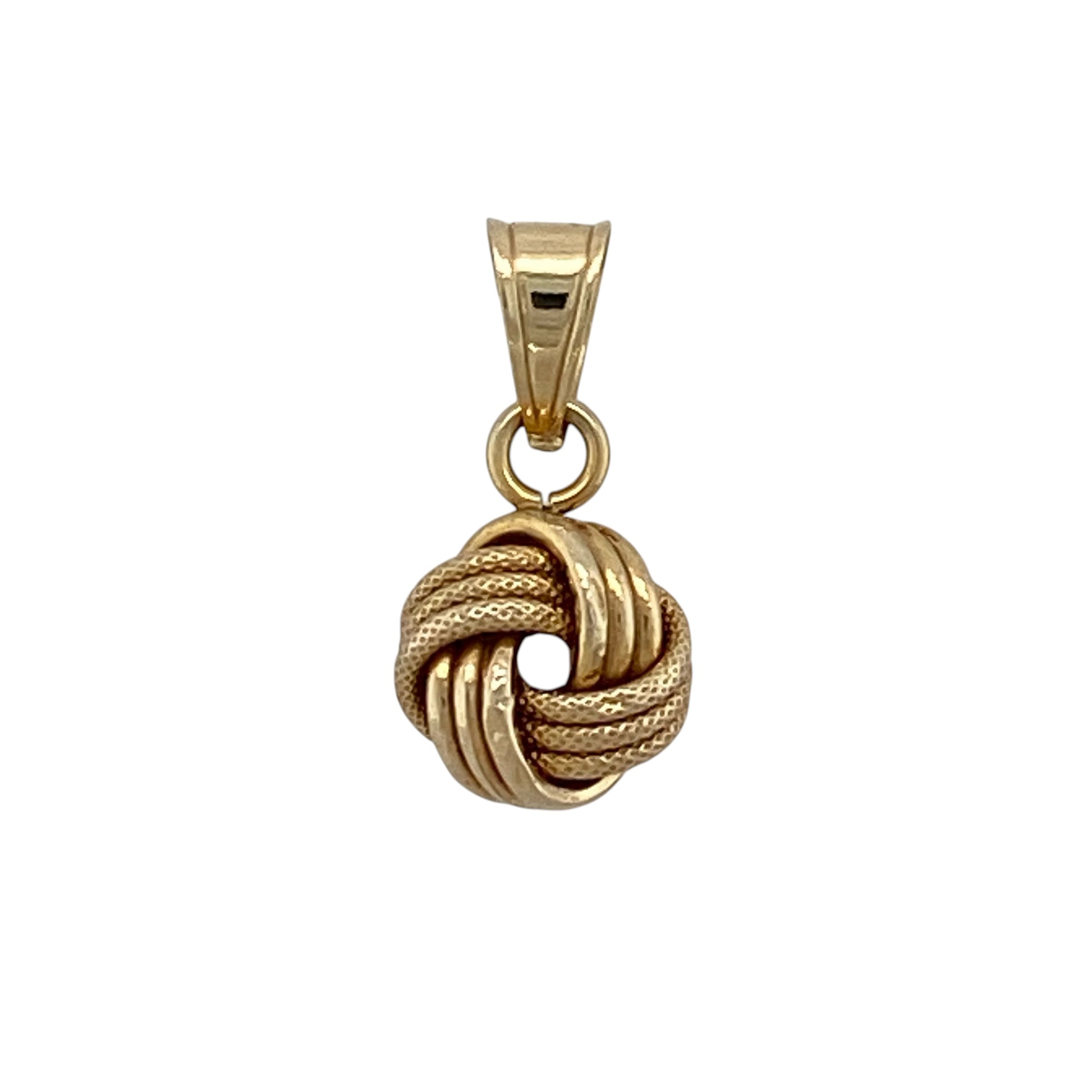 9ct Gold Knot Pendant