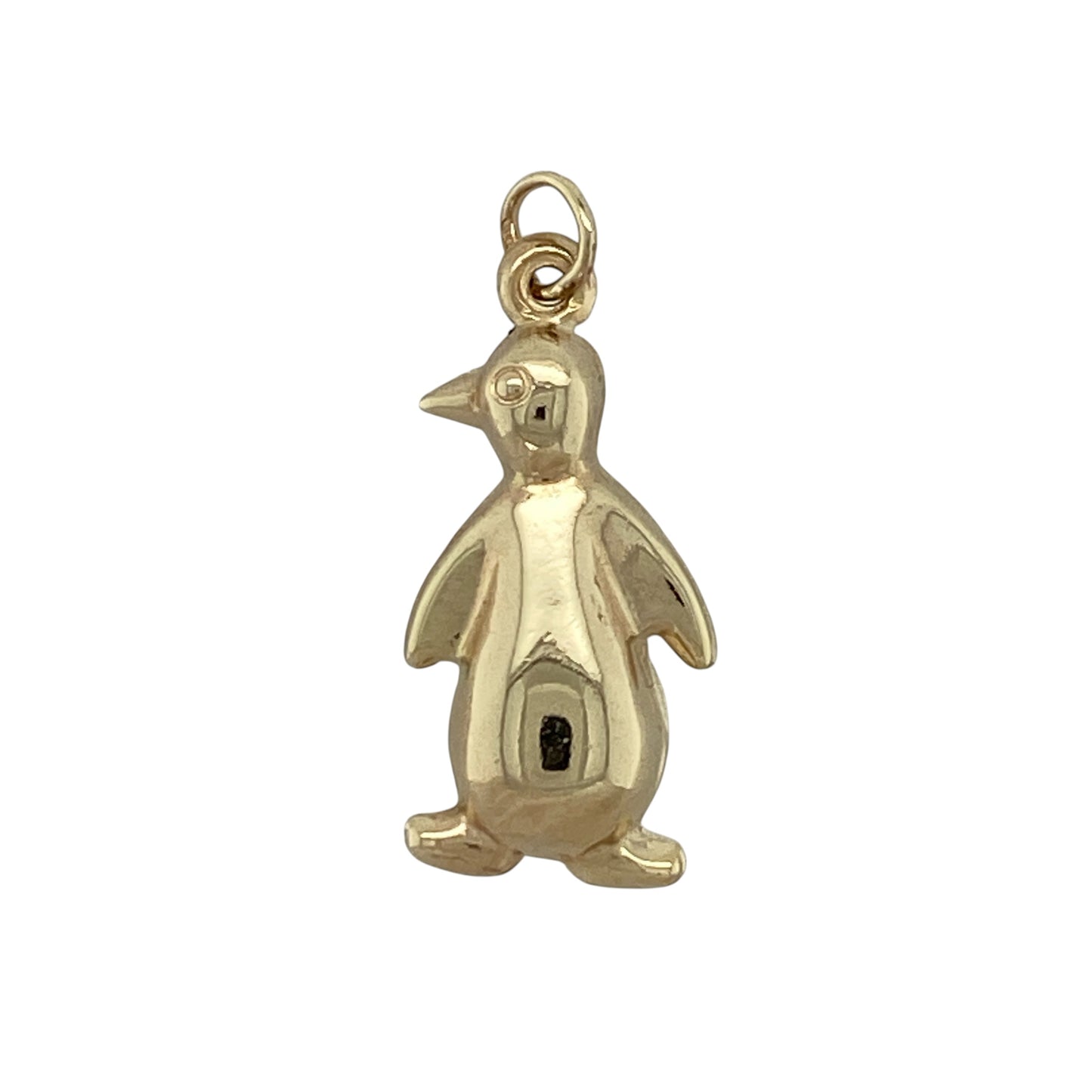 Add playful charm and distinctive animal-inspired styling to your jewellery collection with this pre-owned 9ct yellow gold penguin pendant, featuring a delightful design with timeless appeal.

Design: The pendant showcases a charming penguin motif, creating a distinctive and playful piece of jewellery suitable for everyday wear or special occasions.