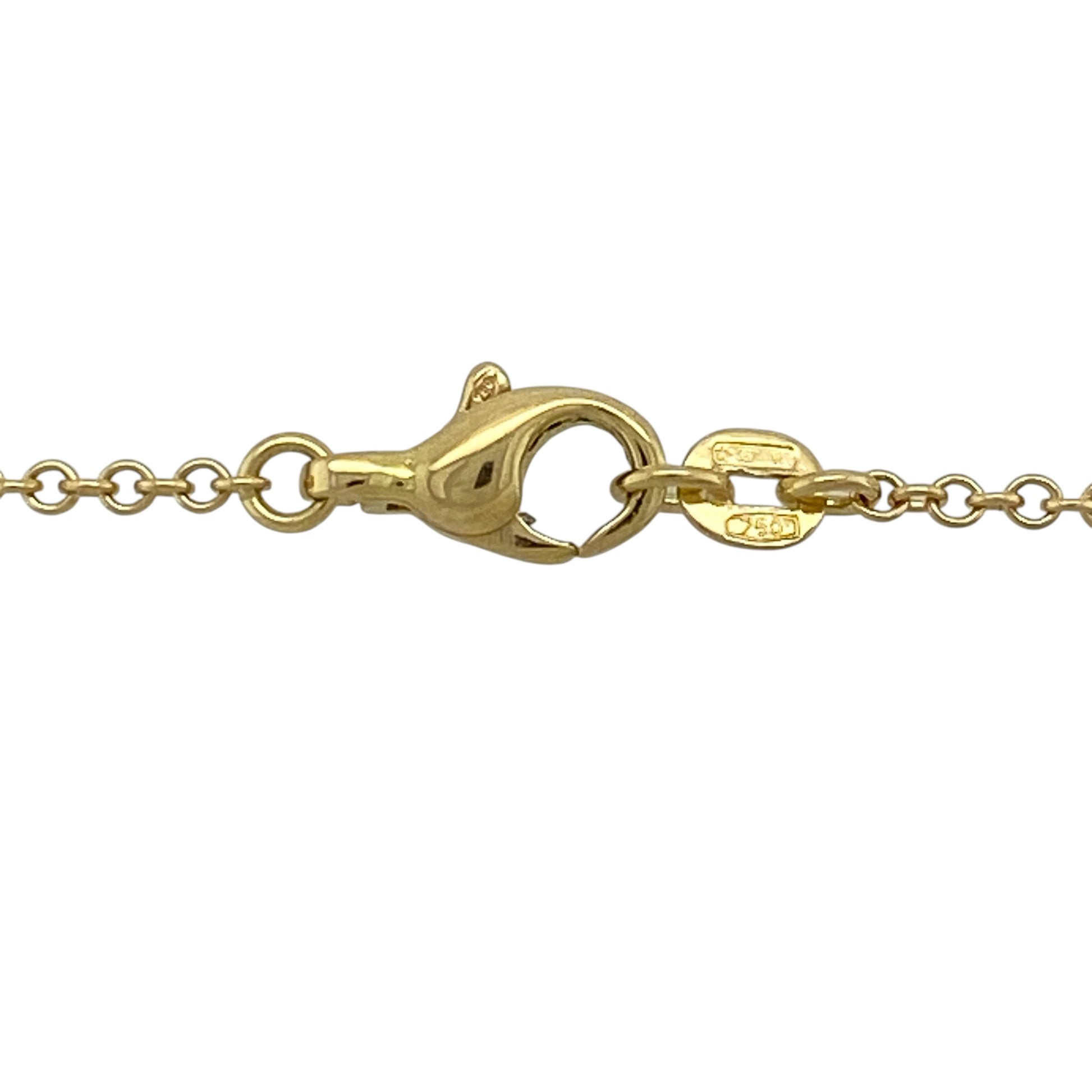 Add vibrant colour and luxurious styling to your jewellery collection with this pre-owned 18ct yellow gold colourful bead necklace, featuring a distinctive arrangement of generously sized beads.

Design: The necklace showcases an attractive beaded design featuring colourful beads arranged along a classic 16-inch necklace, creating a vibrant and eye-catching appearance suitable for everyday wear or special occasions.