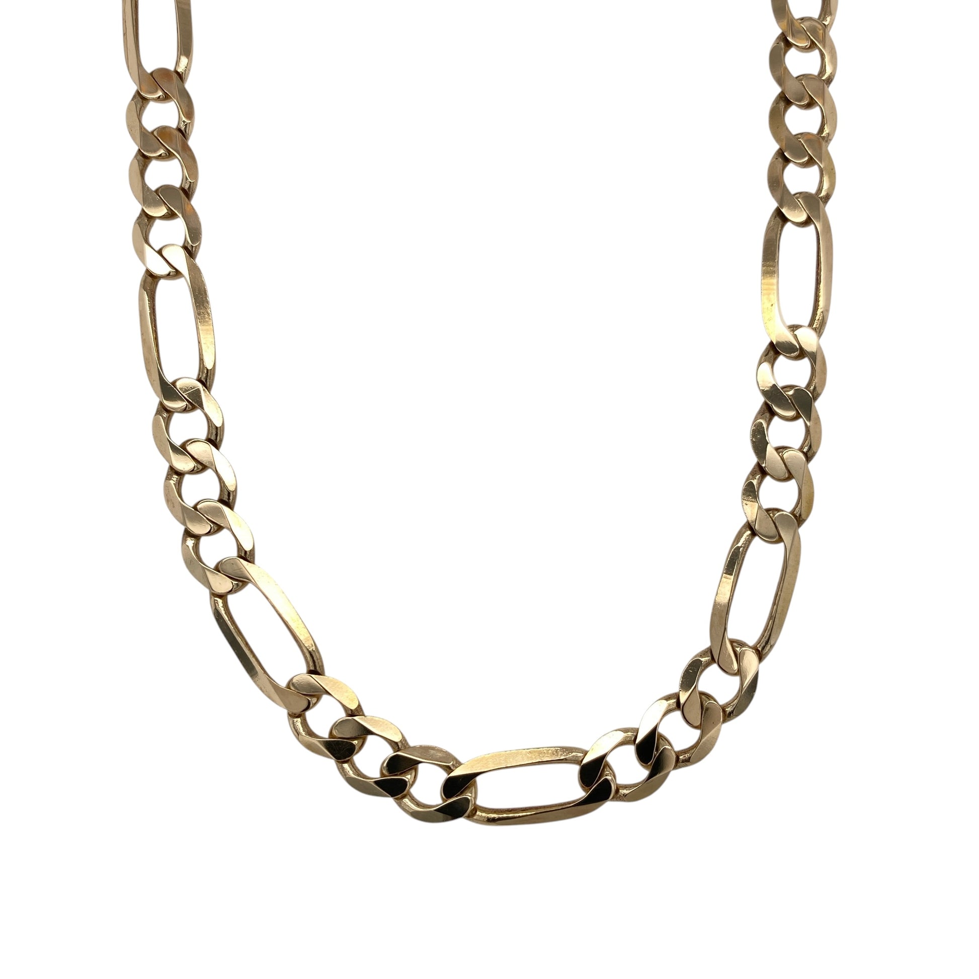 9ct Gold 20" Figaro Chain