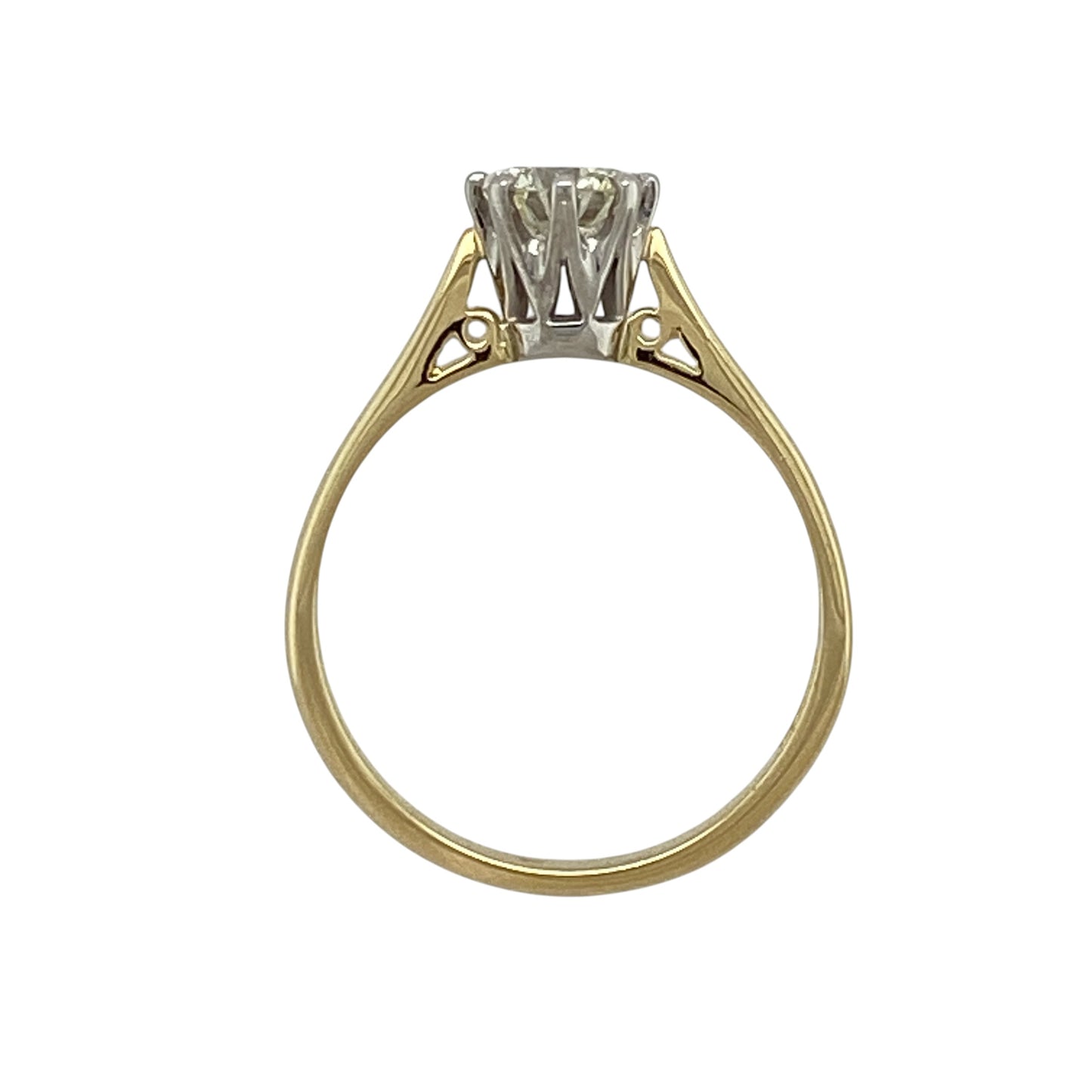 18ct Gold & Diamond Solitaire Ring