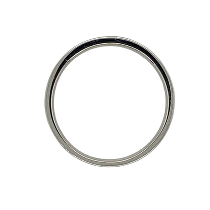 18ct White Gold & Diamond Half Eternity Band Ring