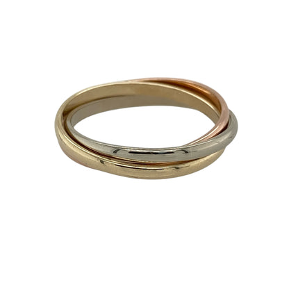 9ct Gold Three Band Ring