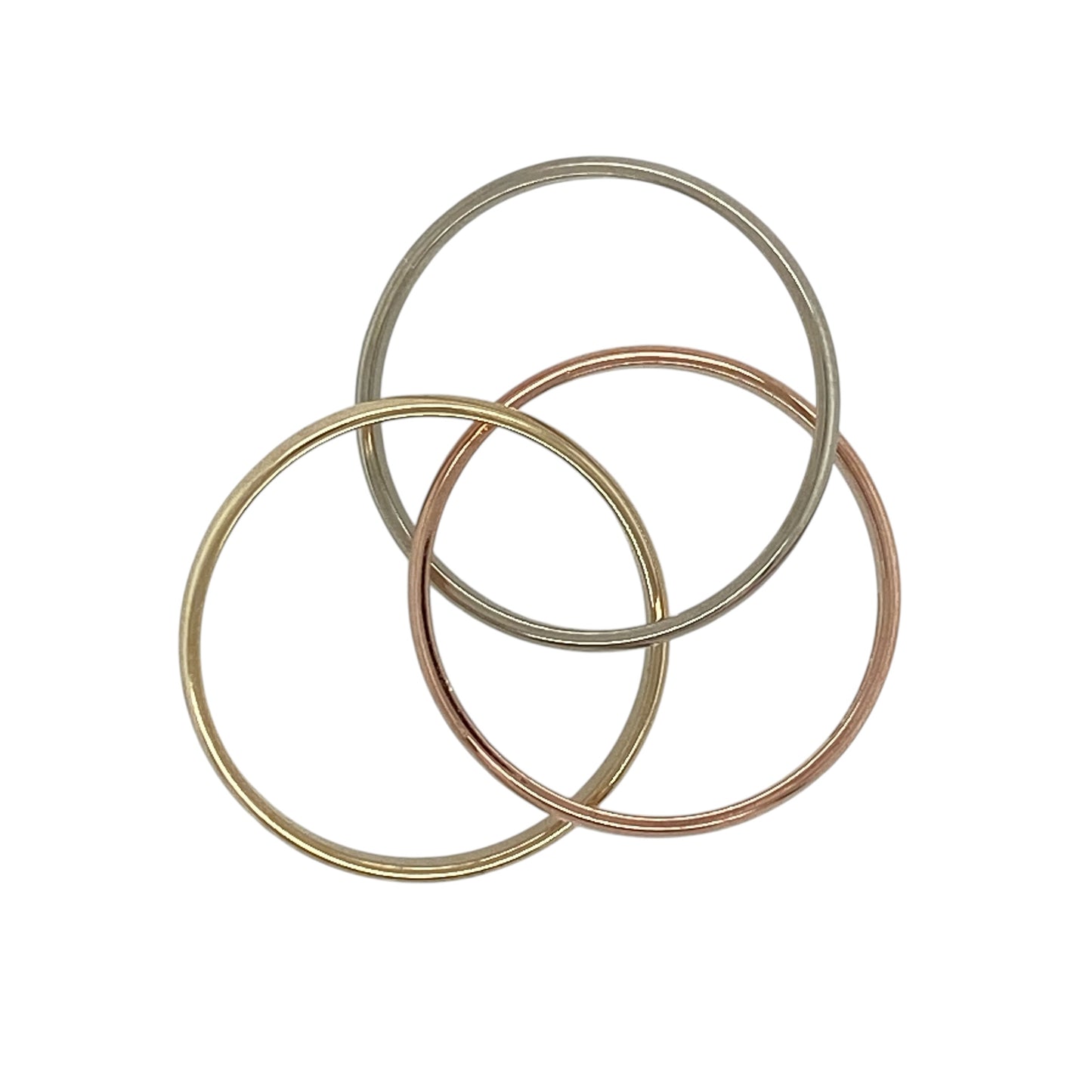 9ct Gold Three Band Ring