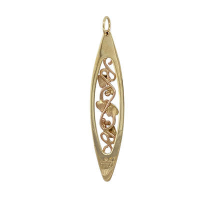 Celebrate Welsh heritage and symbolic design with this pre-owned 9ct yellow and rose gold Clogau Tree of Life pendant, featuring the iconic intertwining vine motif and distinctive two-tone gold finish—perfect for everyday wear, meaningful gifting, or adding a collectable piece of Welsh jewellery to your collection.

Design: The pendant features Clogau’s iconic Tree of Life design, with flowing vine-inspired detailing creating an elegant and symbolic appearance associated with growth, strength, and family.