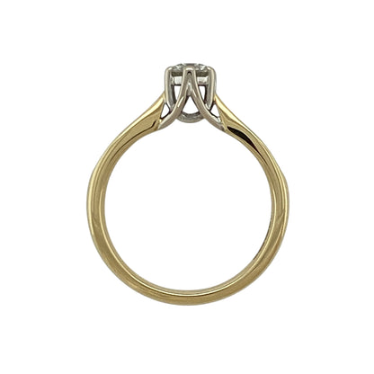 18ct Gold & Diamond Solitaire Ring