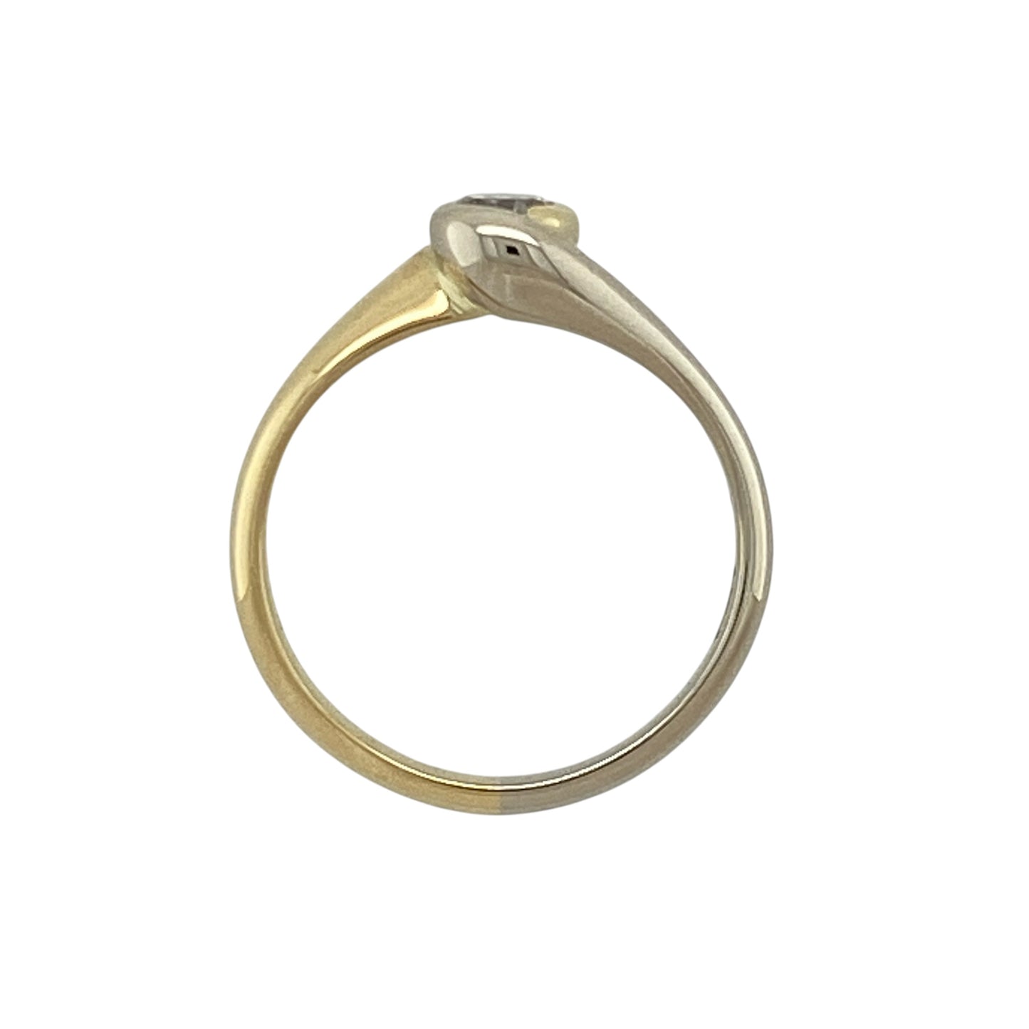 18ct Gold & Diamond Solitaire Ring