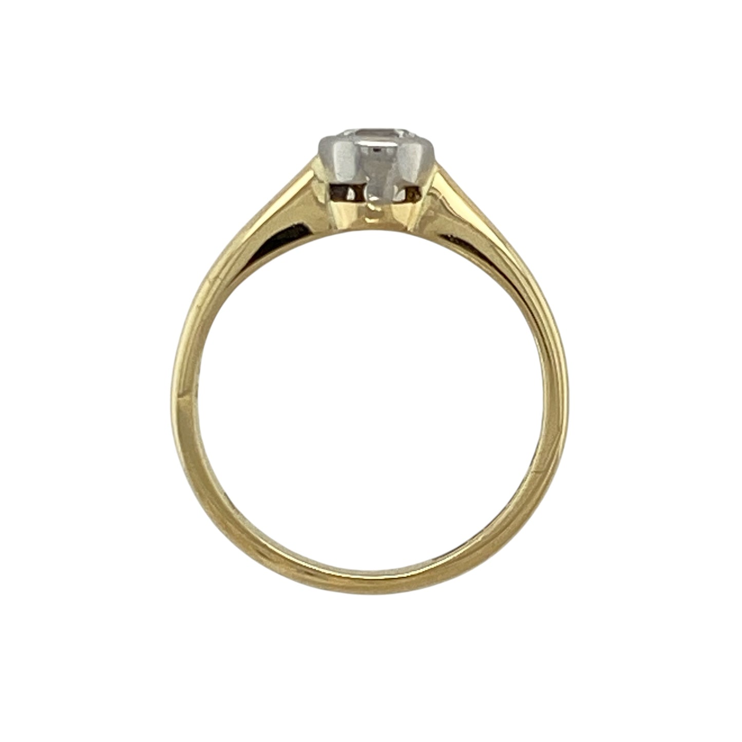 18ct Gold & Diamond Solitaire Ring