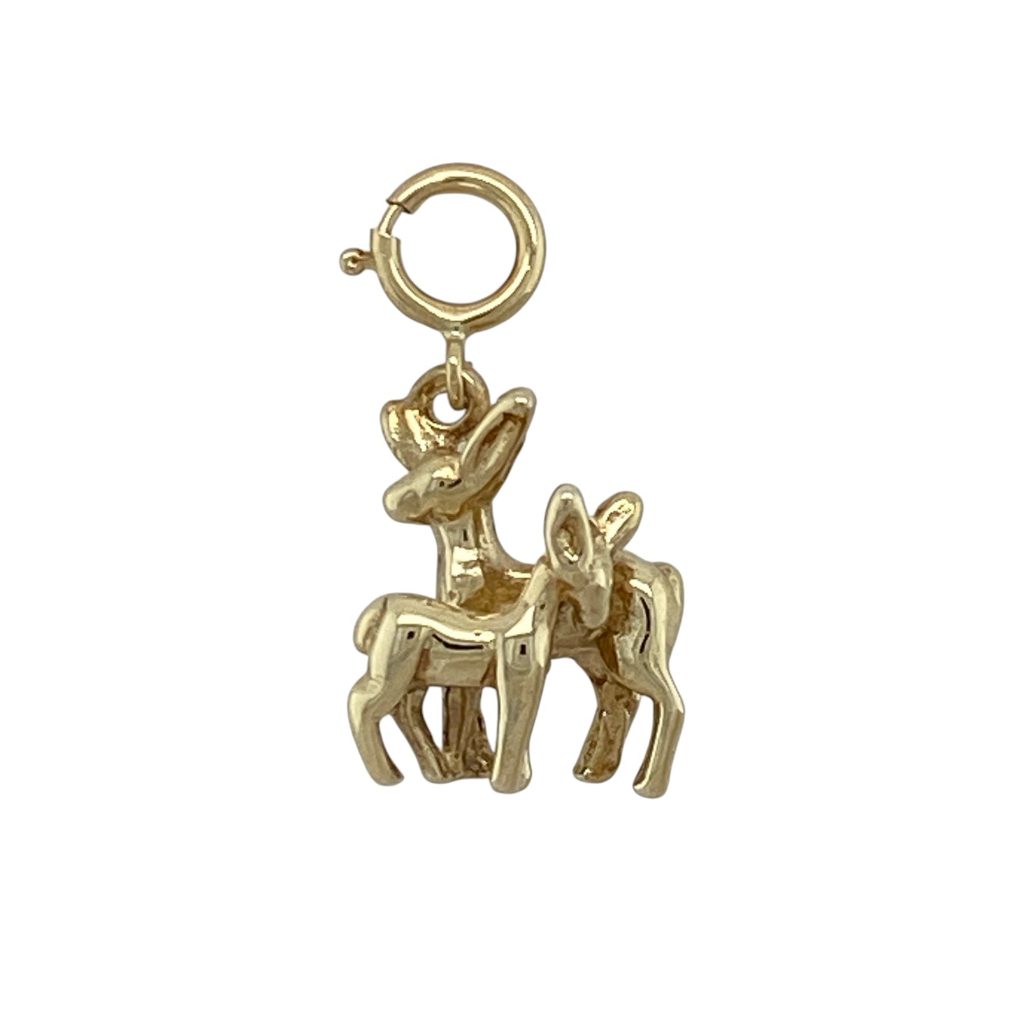 9ct Gold Deer Charm