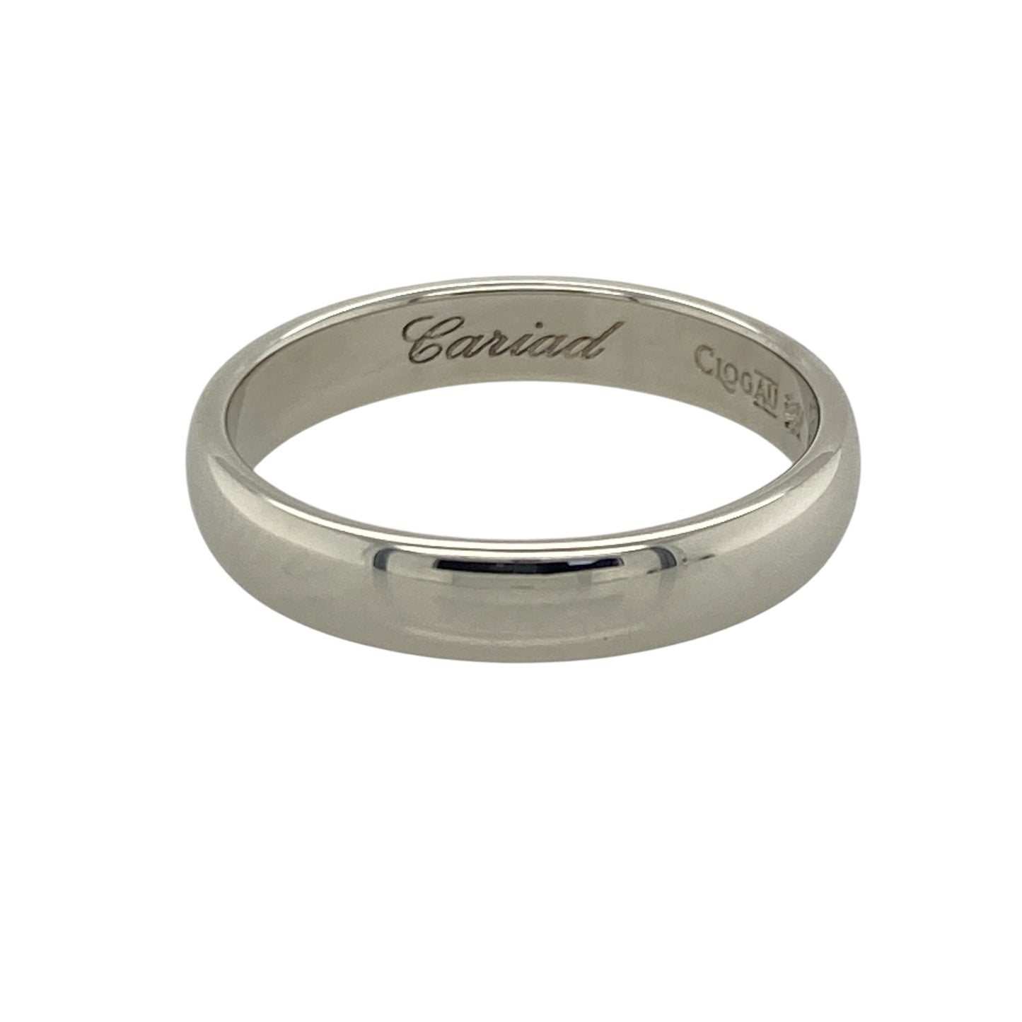 9ct White Gold Clogau Wedding Band Ring