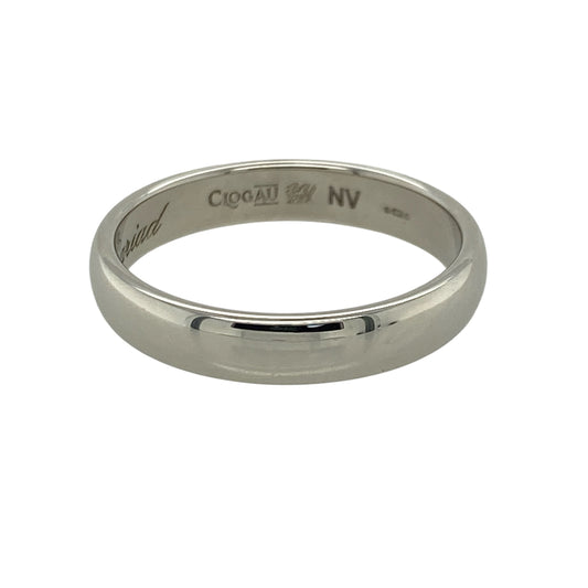 9ct White Gold Clogau Wedding Band Ring