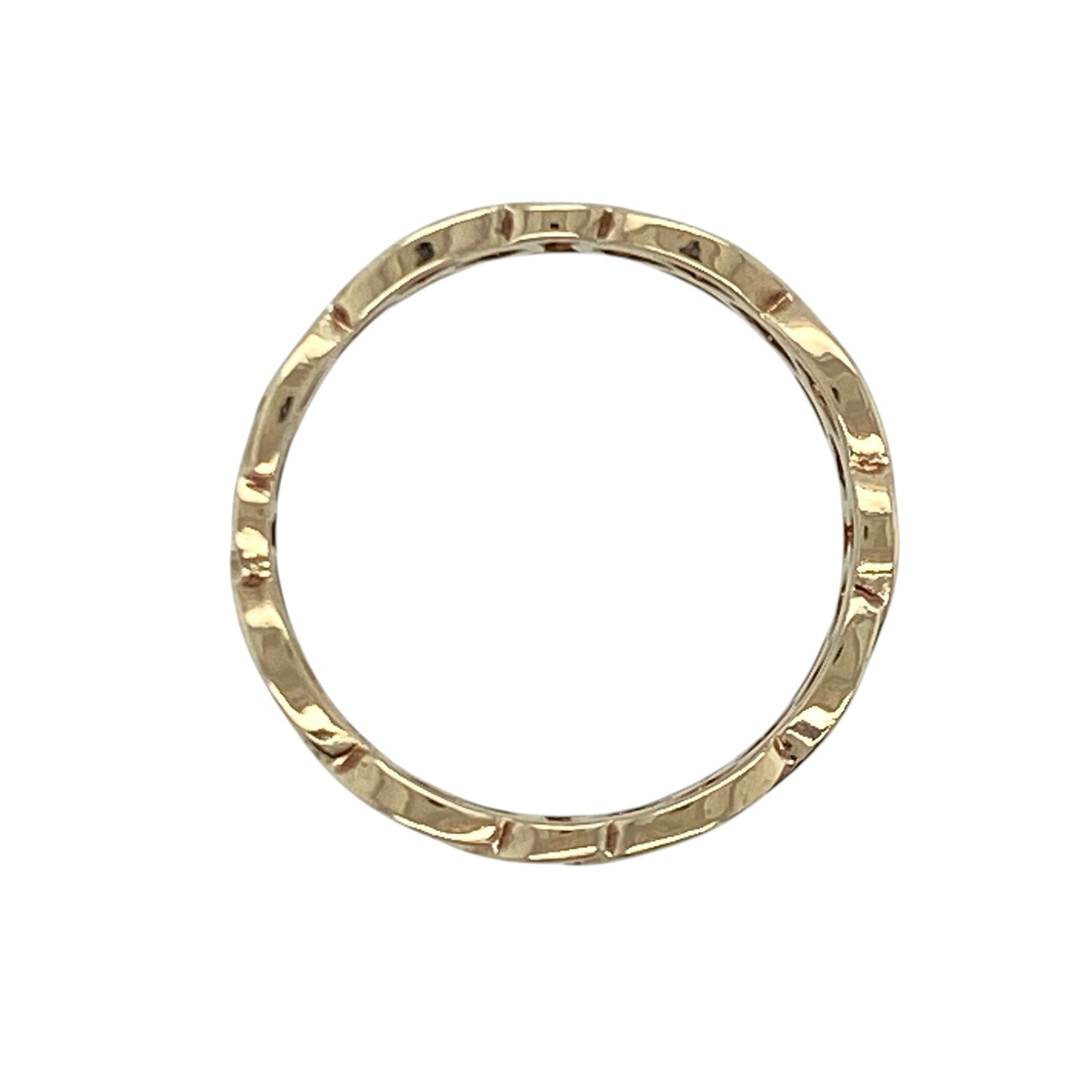 9ct Gold Open Celtic Knot Band Ring