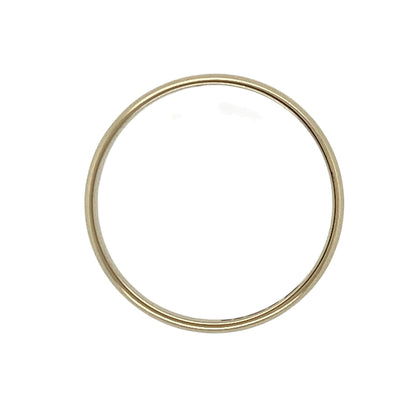 9ct Gold 4mm Wedding Band Ring